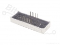 Digit display LED 7-segments 1.4cm red - 4-way common cathode